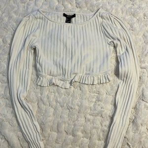 Forever 21 Long Sleeve Crop Top